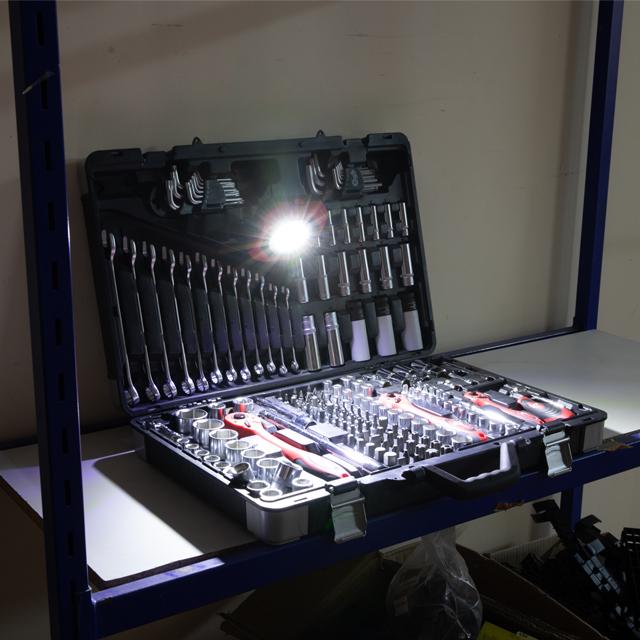 Фонарь Intertool WORKLIGHT COB магнит STORM (LB-0215) - фото 9