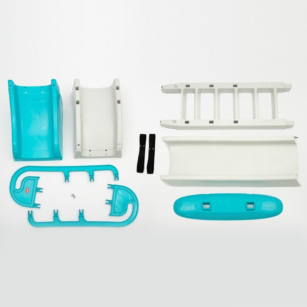 Гірка для дітей Doloni 243 см Сіро-бірюзовий (9959) - фото 4 Гірка для дітей Doloni 243 см Сіро-бірюзовий (9959) - фото 4