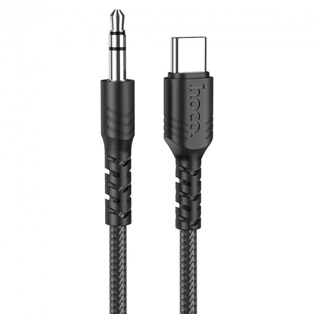 Кабель Hoco Type-C to Aux Digital Audio Conversion cable UPA17 1 м Black (455f92d0) - фото 1