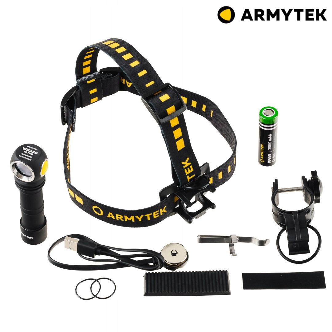 Мультифонарь Armytek Wizard C2 Pro v4 Magnet USB+ABM01+18650 XHP50.2 White - фото 2