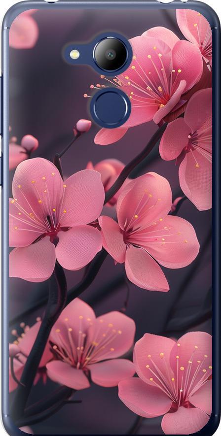Чехол на Huawei Honor 6C Pro Пурпурная сакура (6075u-1358-42517)