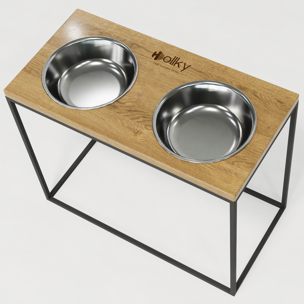 Миски на подставке для больших собак Hollky Base XL20 2х1,8 л (BXL40-522640-GRNT) - фото 8 Миски на подставке для больших собак Hollky Base XL20 2х1,8 л (BXL40-522640-GRNT) - фото 8