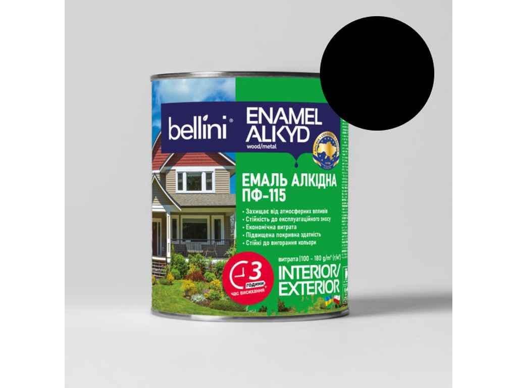 Емаль алкідна ПФ-115 Bellini 2,8 кг Чорний (1011550) Емаль алкідна ПФ-115 Bellini 2,8 кг Чорний (1011550)