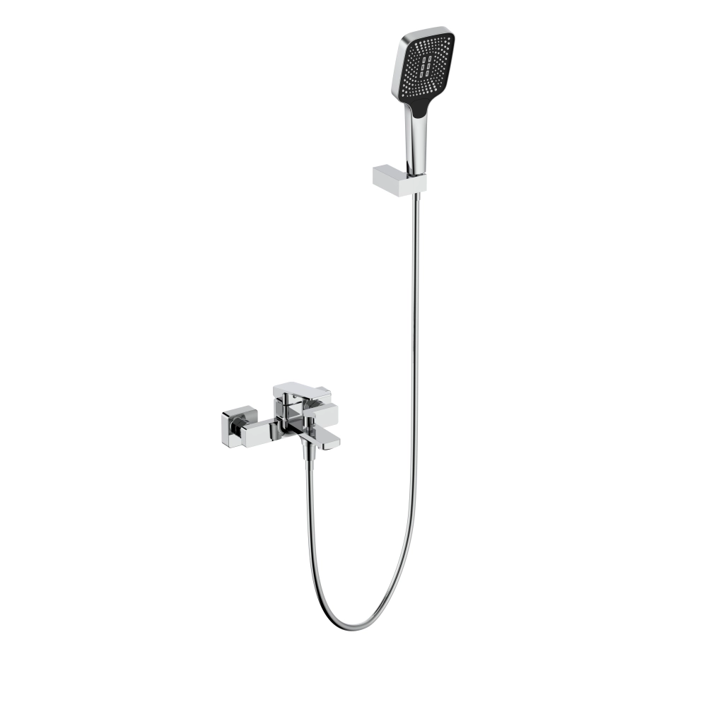 Смеситель для ванны Qtap Capricorn с душевым гарнитуром Ø 35 мм Хром (SD00054346) Смеситель для ванны Qtap Capricorn с душевым гарнитуром Ø 35 мм Хром (SD00054346)