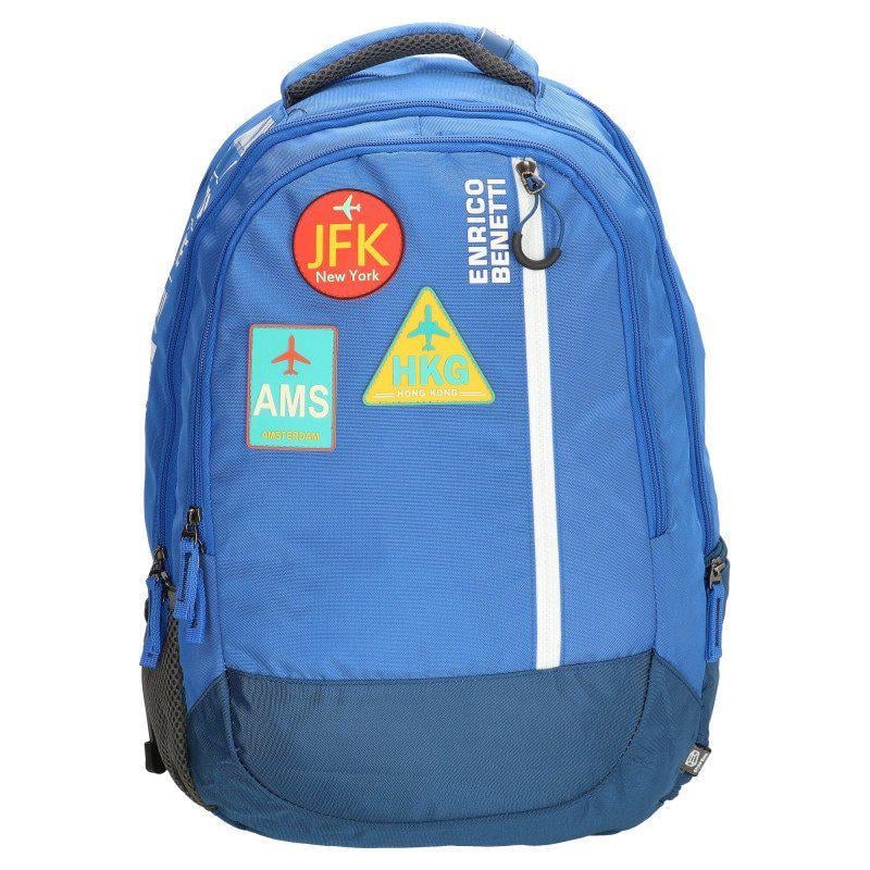 Городской рюкзак Enrico Benetti Wellington с отделением для ноутбука 17" 39 л Kobalt (Eb47192 022)