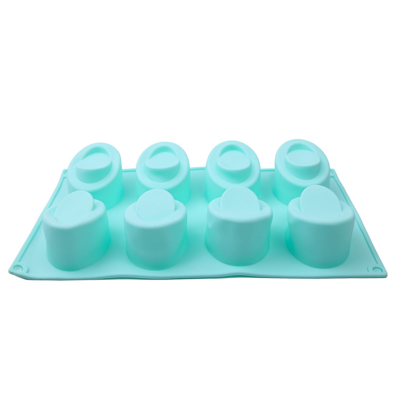 Форма силиконовая для выпечки Элипс 30х17,5 см Зеленый (2356744452) - фото 5 Форма силиконовая для выпечки Элипс 30х17,5 см Зеленый (2356744452) - фото 5