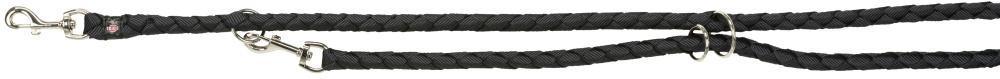 Повідець-перестібка Trixie з нейлону Cavo L-XL 2 м 18 мм Чорний