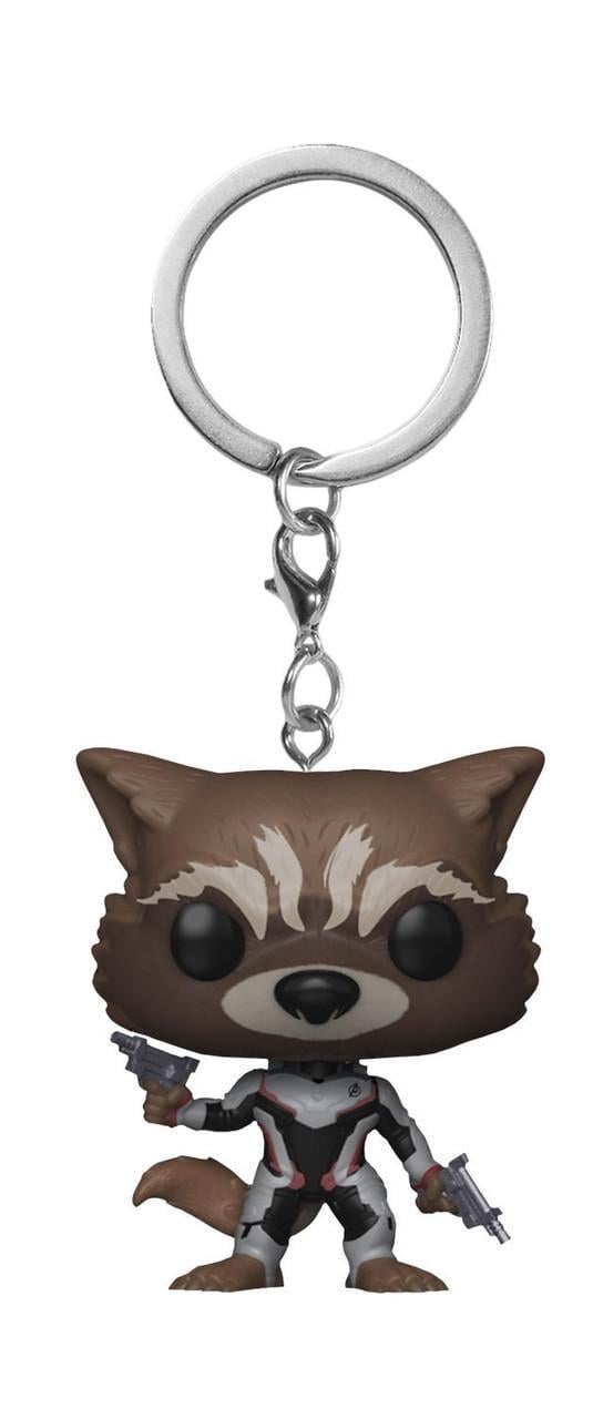 Фігурка брелок Funko Pop Guardians of the Galaxy Rocket Реактивний Єнот 4 см Trinket