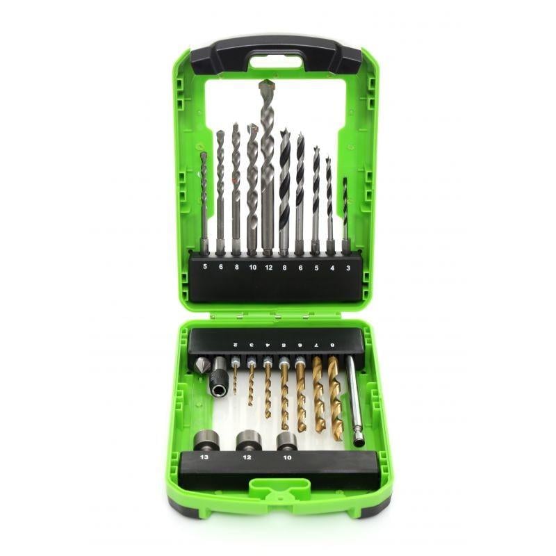 Набор бит и сверл Kraft&Dele KD986 24 шт. пластиковый кейс Набор бит и сверл Kraft&Dele KD986 24 шт. пластиковый кейс