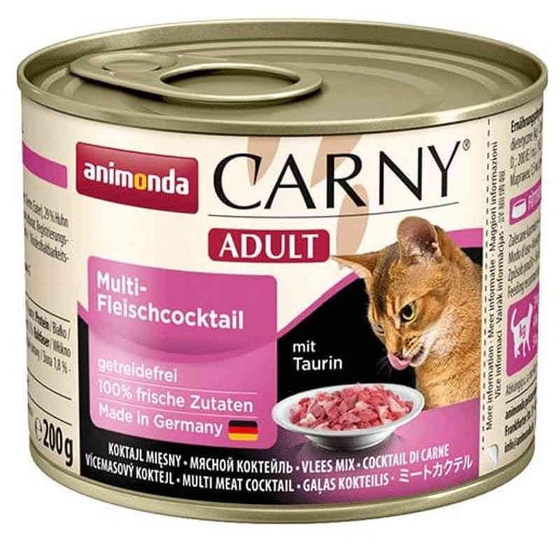 Корм влажный для кошек Animonda Carny Multi Meat Cocktail мультимясной коктейль 200 г (AM-83702)