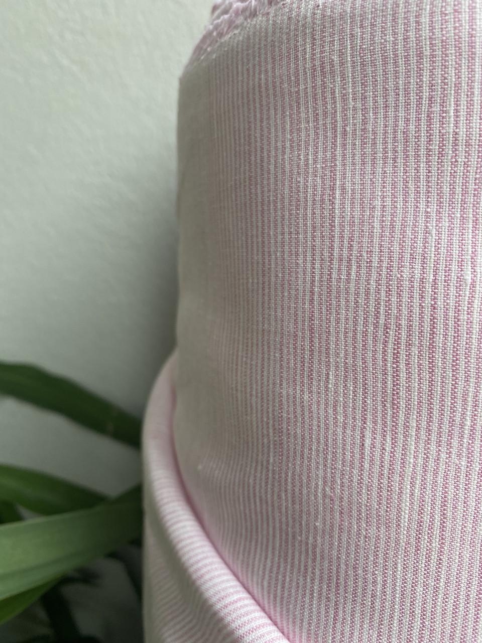 Тканина LINEN PLUS лляна 220 см 1/4 Рожевий - фото 6