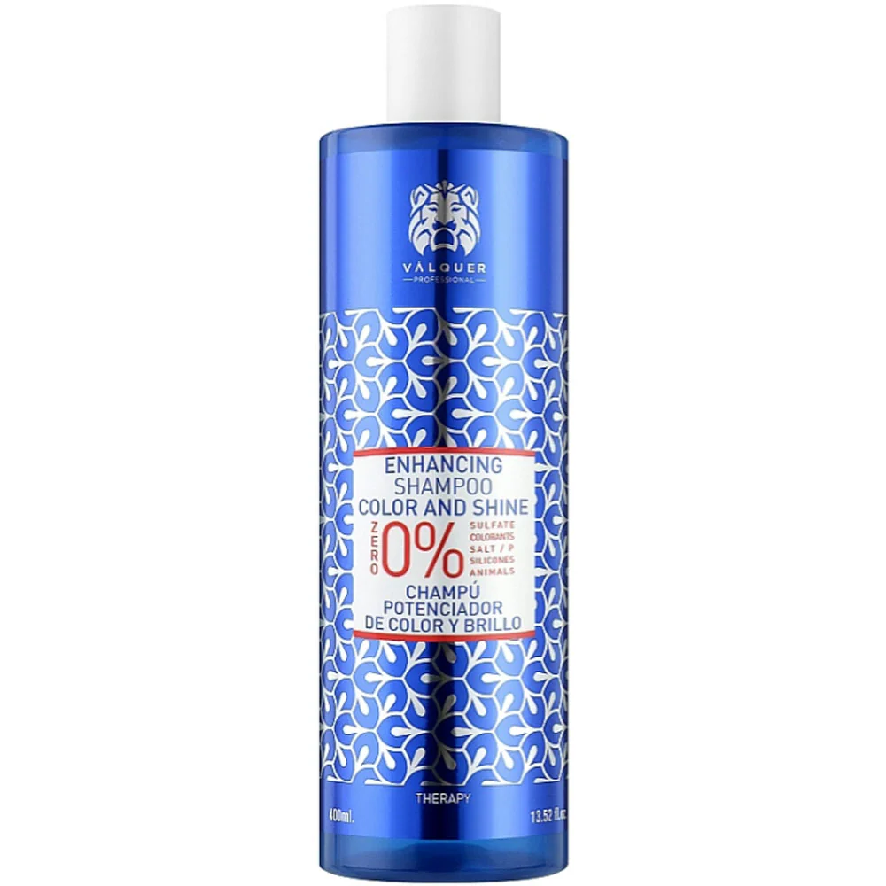 Шампунь для окрашенных волос Valquer Shampoo Shine And Colour Enhancer 400 мл (1689088845)