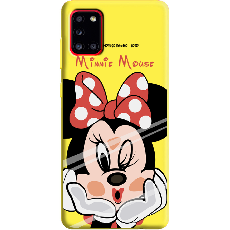 Чехол Boxface Samsung A315 Galaxy A31 Lady M Желтый силикон (39470-cc59-39919)