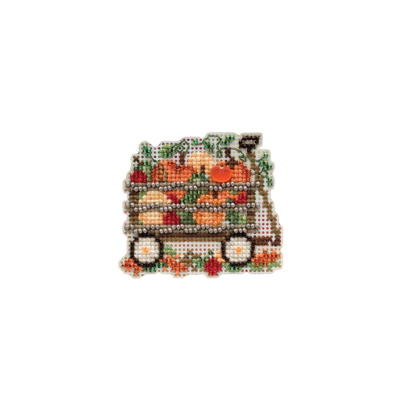 Набор для вышивания крестиком Mill Hill MH181924 Harvest Wagon (44849)