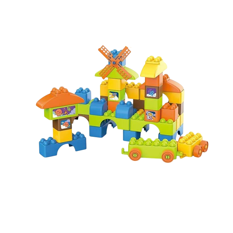 Конструктор дитячий 61 деталь/збільшені деталі Multicolor (164959)