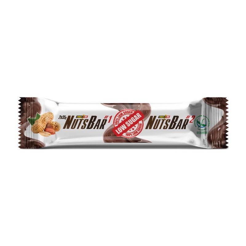 Углеводный батончик Power Pro Nuts Bar Sugar Free 70 г (18099-01) - фото 1