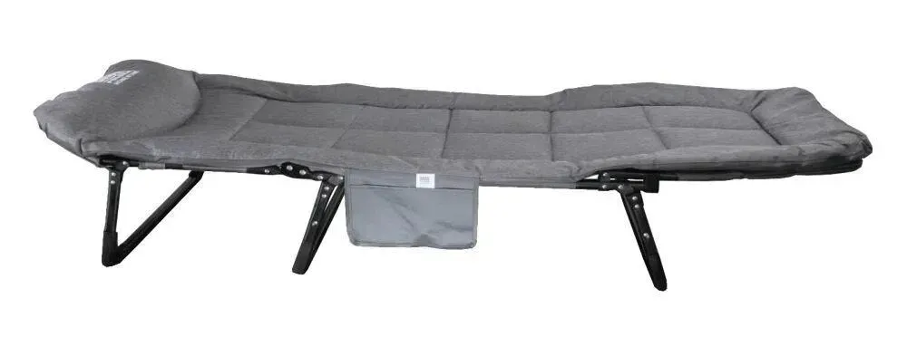 Розкладачка з регулюванням Bass Polska BH 31005 з матрацом 200х64х30 см Сірий - фото 3 Розкладачка з регулюванням Bass Polska BH 31005 з матрацом 200х64х30 см Сірий - фото 3