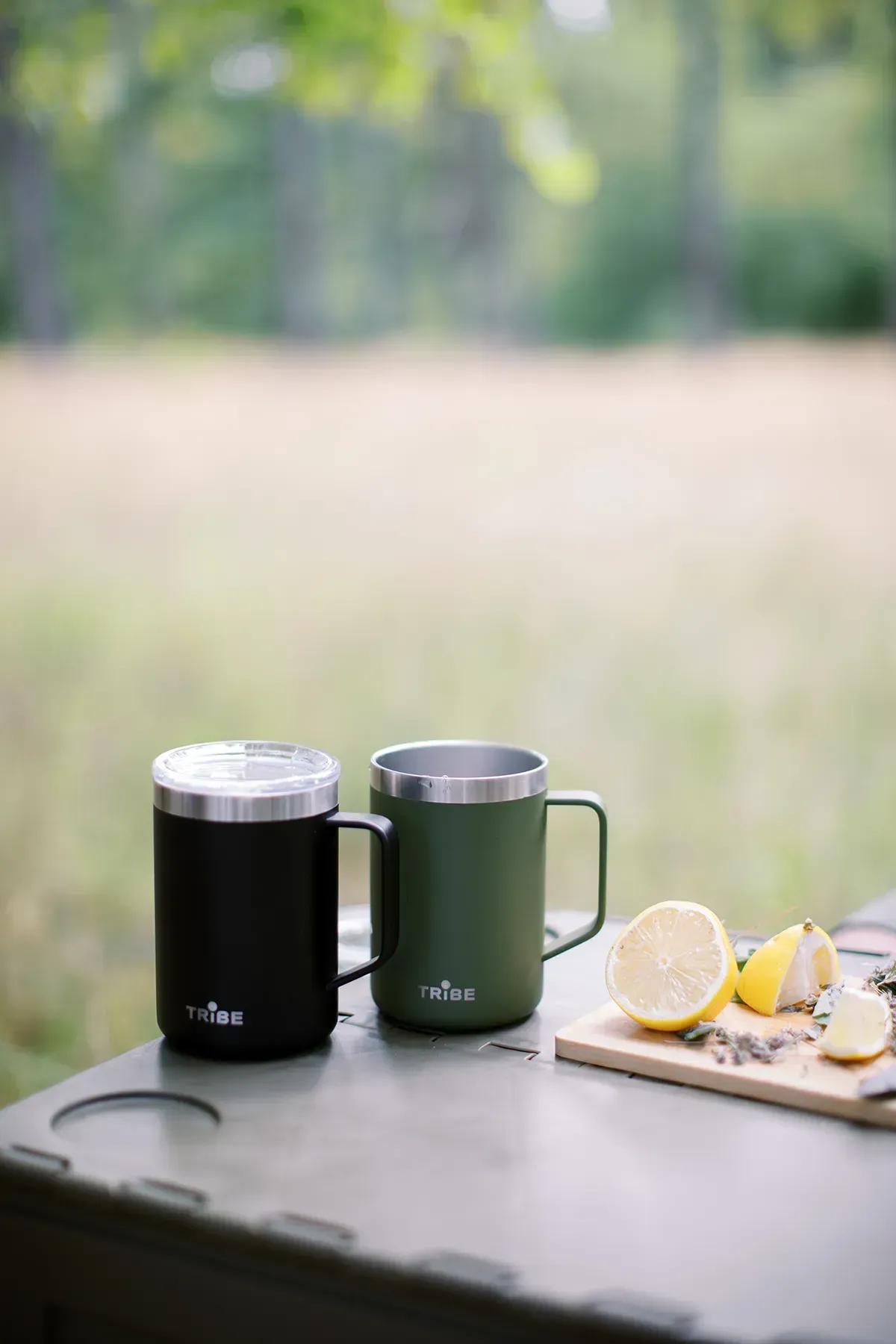 ᐉ Термочашка для напоїв 0,5 л Tribe Classic Mug (T-FA-0033-olive ...