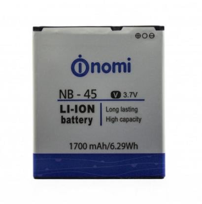 Аккумулятор NB-45 для Nomi i450 1700 mAh (000021587)