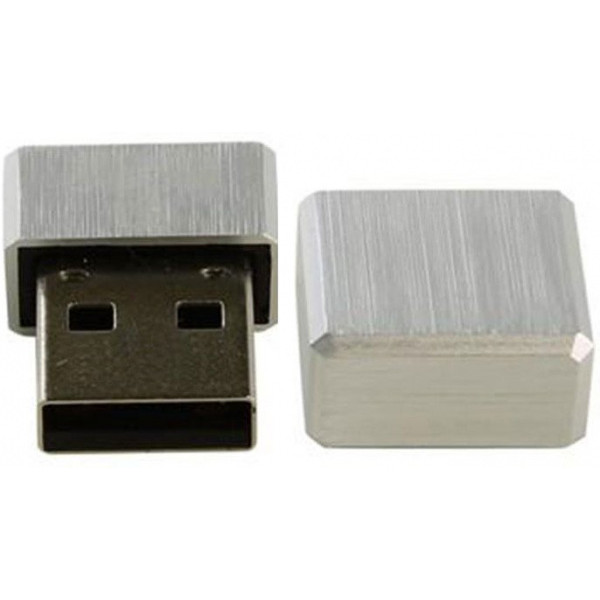 Флешка Verico MiniCube 64Gb Silver (1UDOV-M7SR63-NN) - фото 2