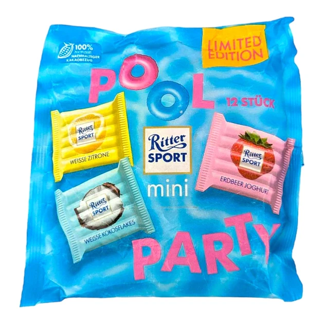 Шоколад Ritter Sport mini mix party 200 г 12х16,67 см