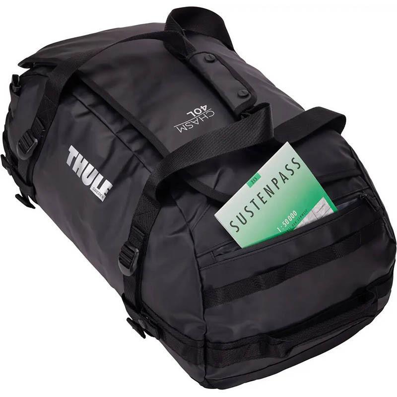 Дорожньо-спортивна сумка Thule Chasm Duffel 40 л Black (TH 3204989) - фото 8