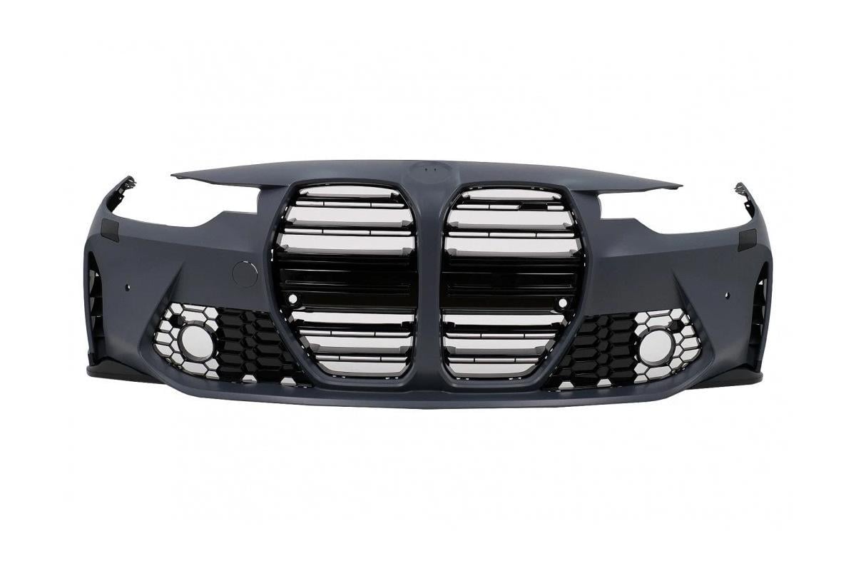 Бампер передний GBT стиль M3 G80 для BMW 3 серия F30/F31 2012-2019 пластик под покраску Бампер передний GBT стиль M3 G80 для BMW 3 серия F30/F31 2012-2019 пластик под покраску