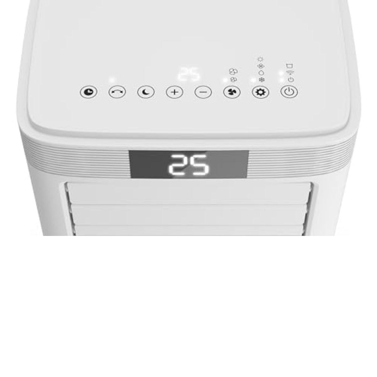 Кондиціонер портативний Olimpia Splendid Dolceclima 10 HP WiFi 9000 BTU обігрів/охолодження/Wi-Fi/таймер/нічний режим Білий (24746) - фото 3