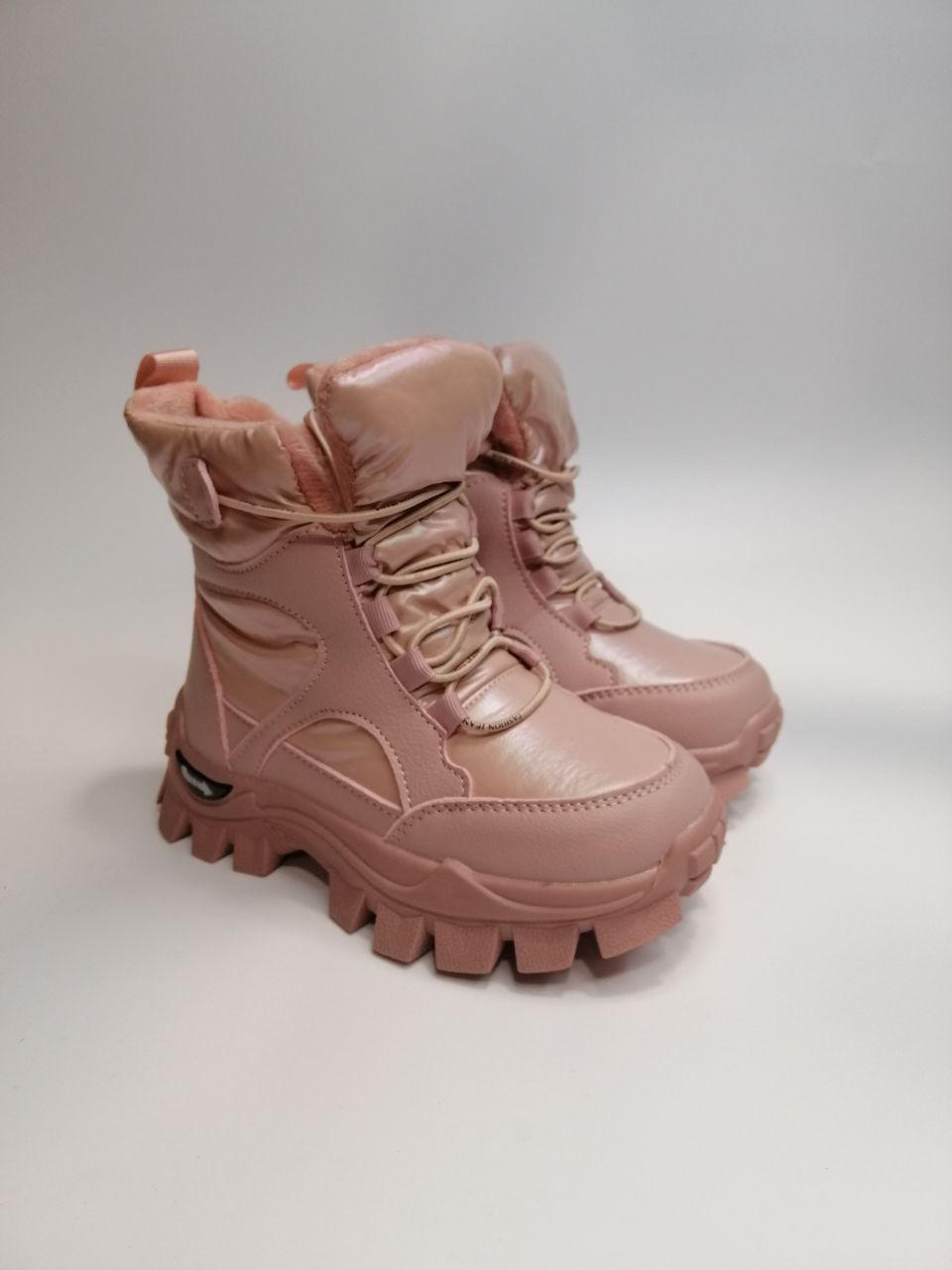 Ботинки зимние для девочки Clibee р. 31 20,1 см Розовый (113 А pink)
