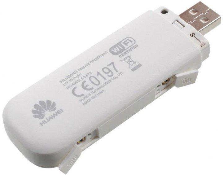 3G/4G LTE Wi-Fi Роутер Huawei E8372 White (131) - фото 2