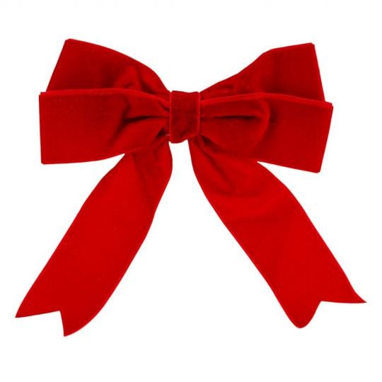 Набор бантов Красный бархат 6 шт. 16х15 см (9245-031)