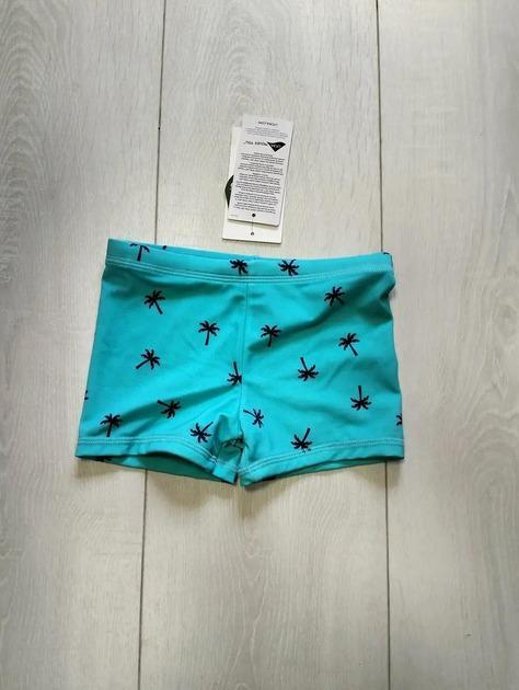 Плавки C&A 919329 Пальмы 110-116 см Голубой