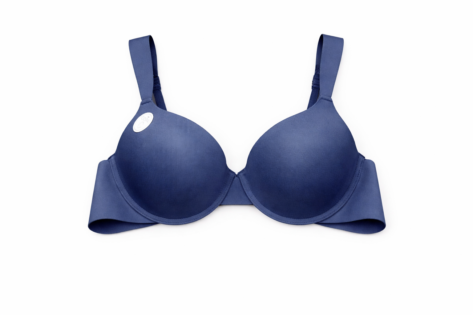 Бюстгальтер безшовний з формованими чашками 95C Джинс (51744-6)