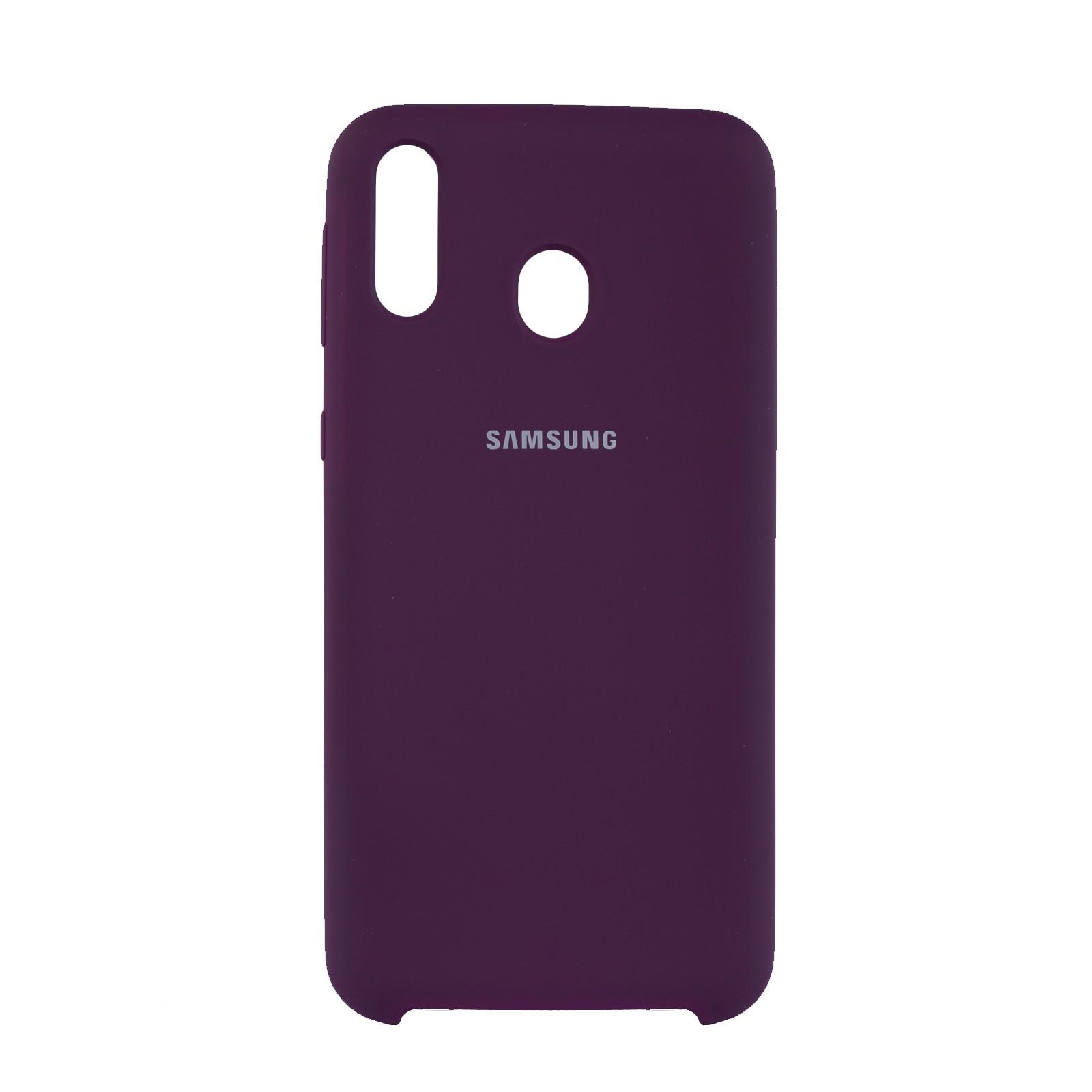 Чехол Jelly Silicone Case Samsung M20 Пурпурный