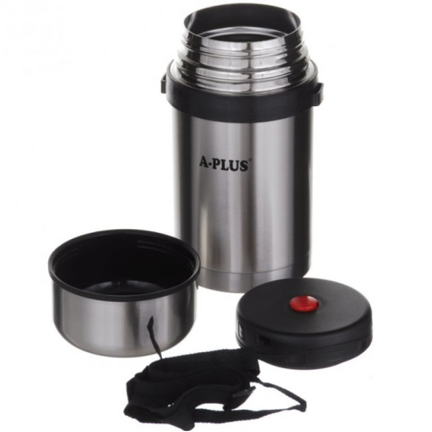 Термос харчовий A-PLUS 1664 із нержавіючої сталі 1 л (1176785212) - фото 2 Термос харчовий A-PLUS 1664 із нержавіючої сталі 1 л (1176785212) - фото 2