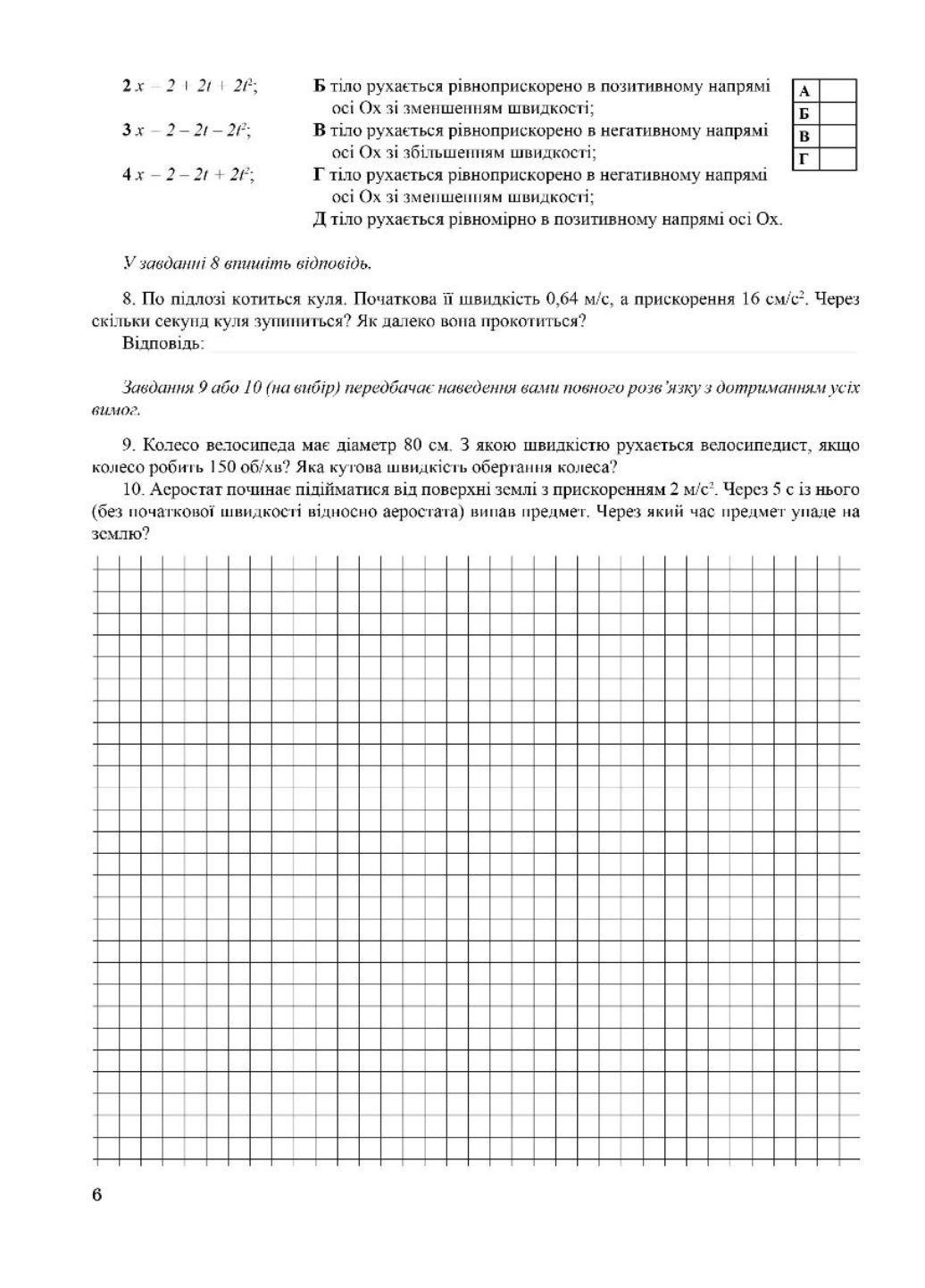 ᐉ Контрольные работы по физике 10 класс Гудзь В. • Купить в Киеве, Украине  • Лучшая цена в Эпицентр