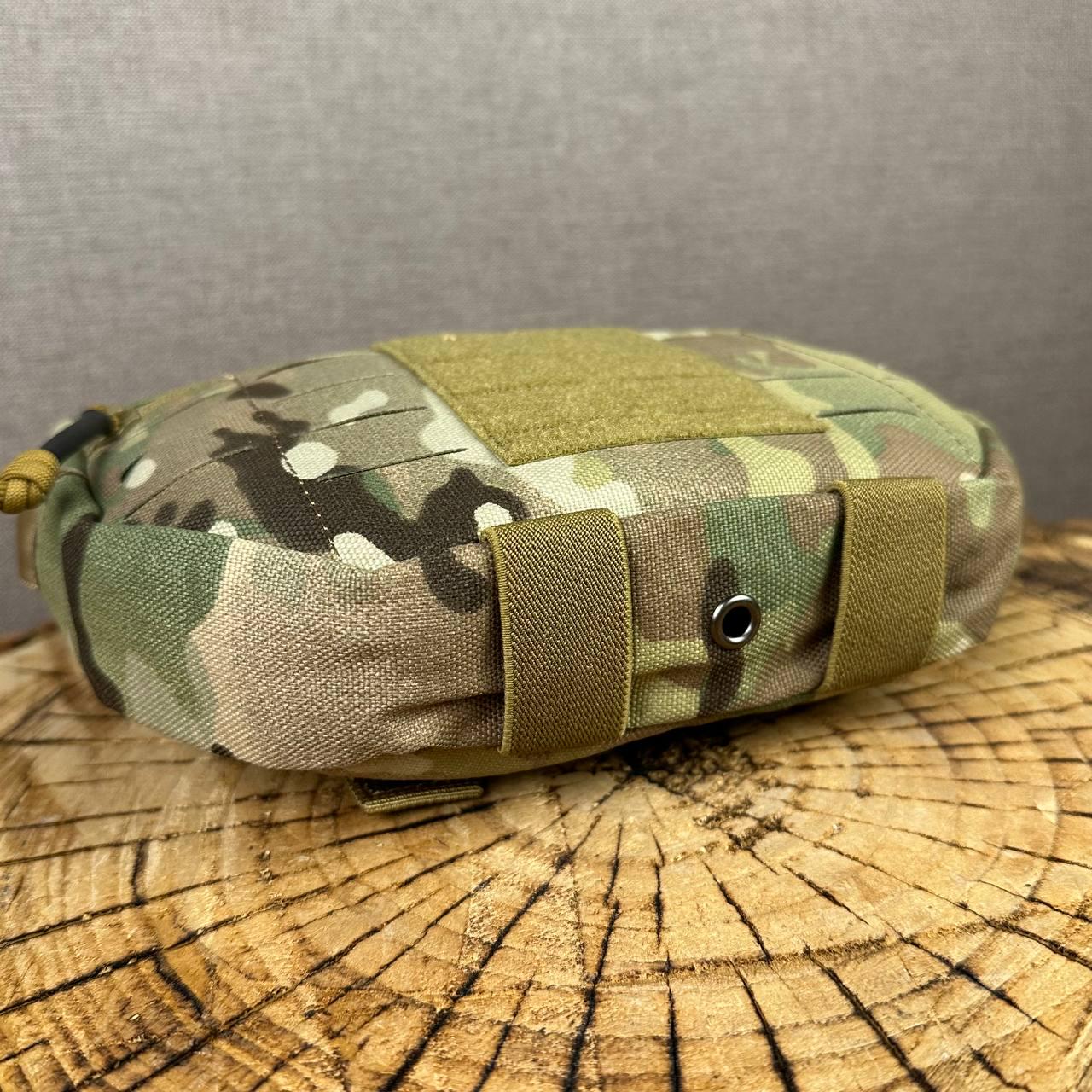 Подсумок напашник на плитоноску с креплением Молле и липучкой Мультикам - фото 5 Подсумок напашник на плитоноску с креплением Молле и липучкой Мультикам - фото 5