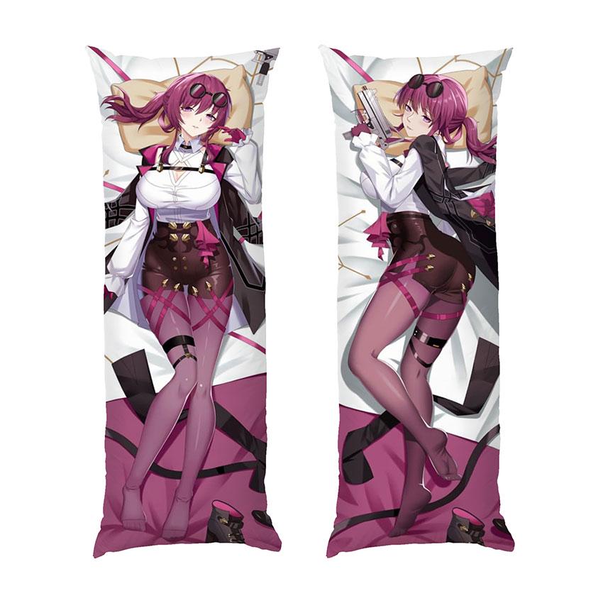 Подушка дакимакура Kafka Honkai Star Rail Art Anime габардин 70х30 см (112436)