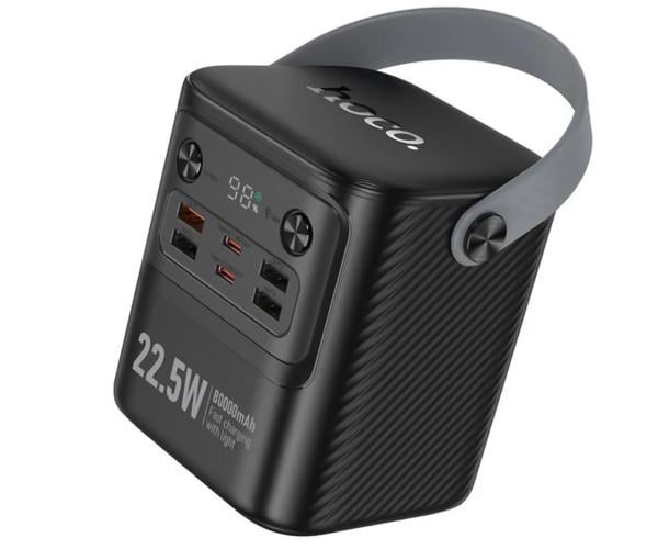 Внешний аккумулятор Hoco J152 PD20W QC3,0 22,5W 80000mAh Black