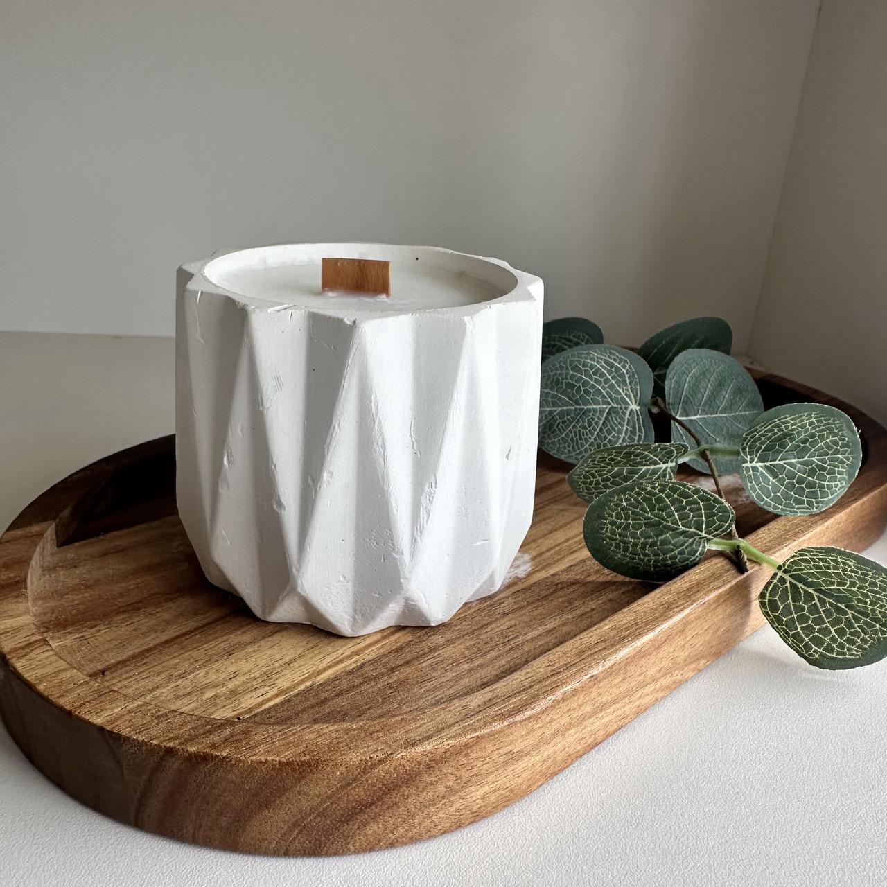 Аромасвича в кашпо 290 г Белый/Черный (26558605)