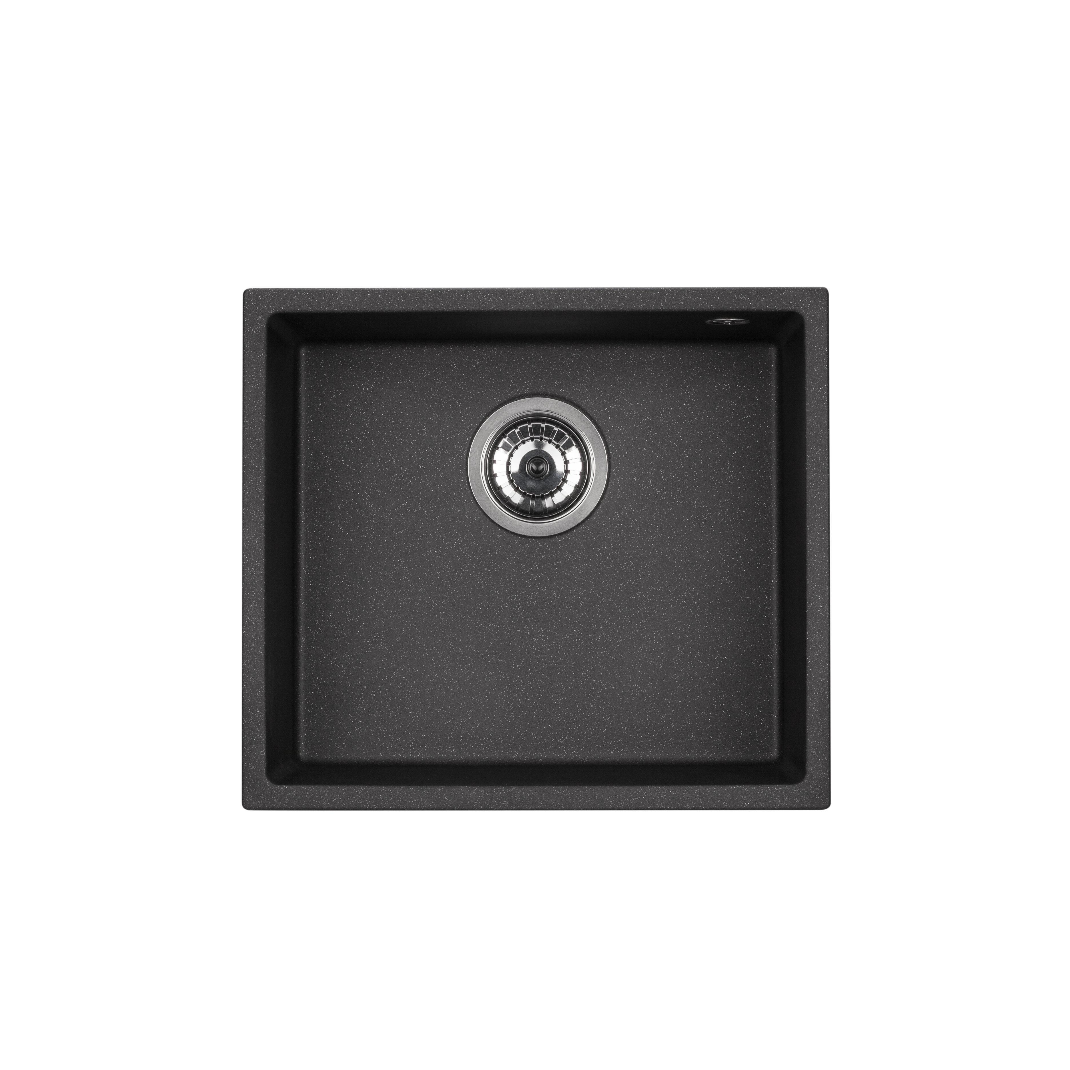 Мойка Granado Under top Black Shine