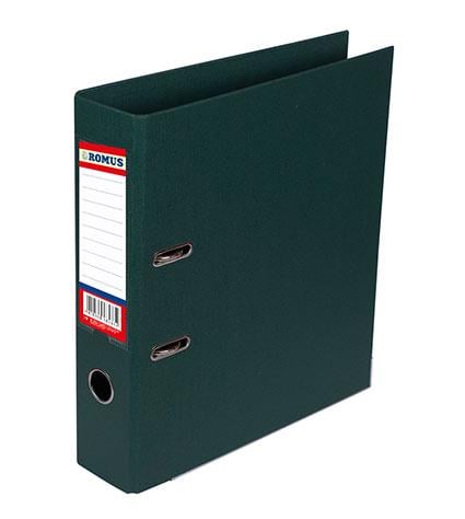 Памка-реєстратор Romus Lux archive А4 70 мм Темно-зелений (R884625)