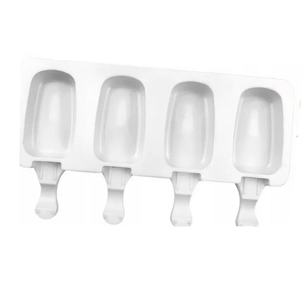 Форми для морозива на паличці 4в1 силіконові