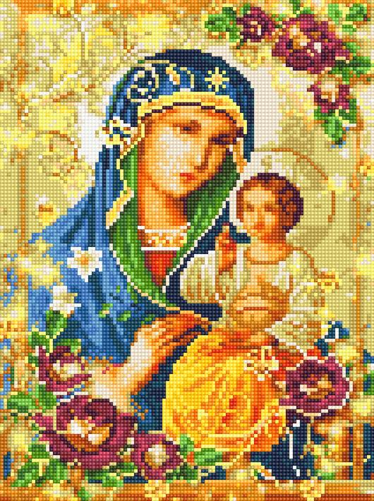 Алмазная мозаика Rainbow Art Икона Невянный цвет 30x40 см (EJ1243)