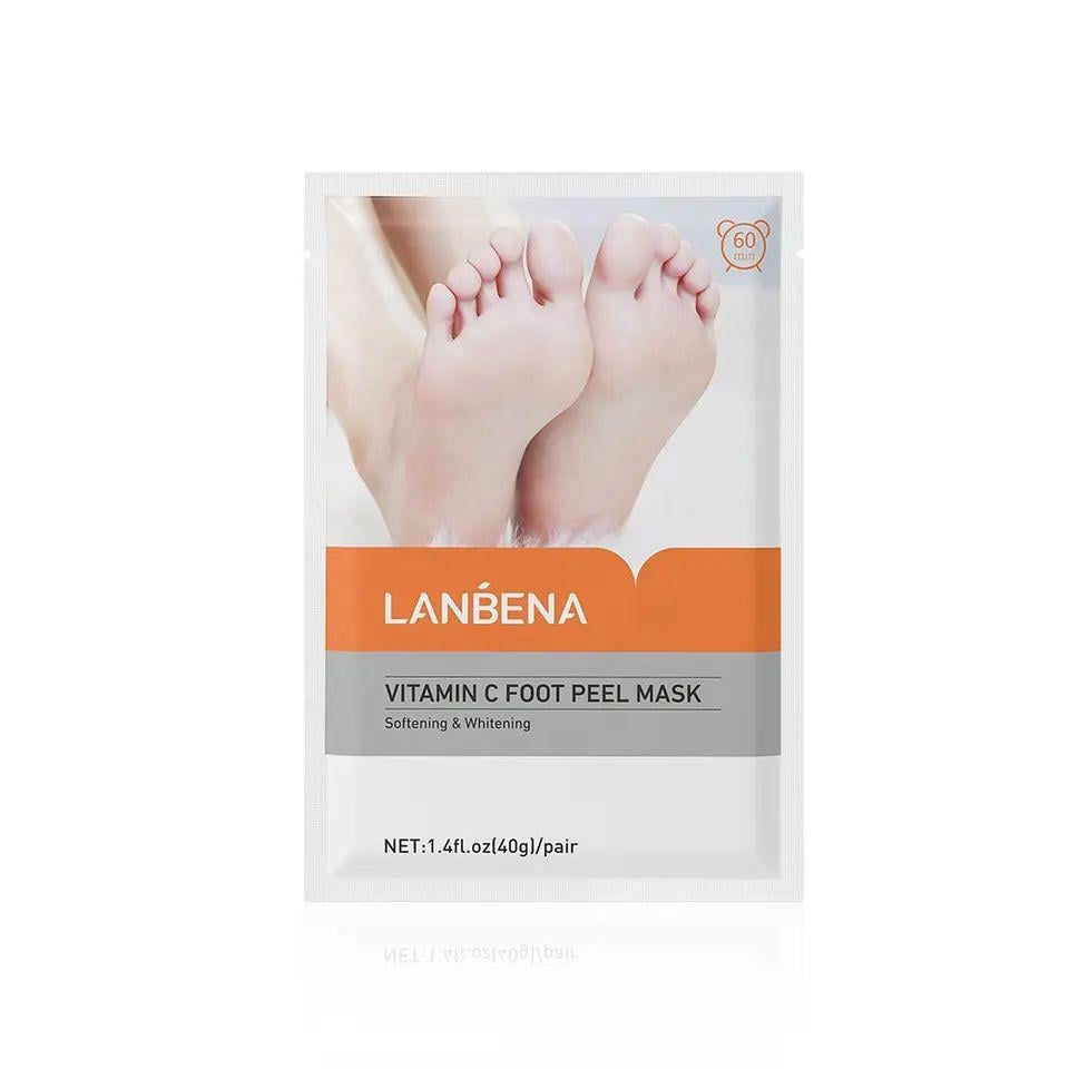 Маска-пілінг для ніг Lanbena Foot Peel Mask Vitamin C 40 г