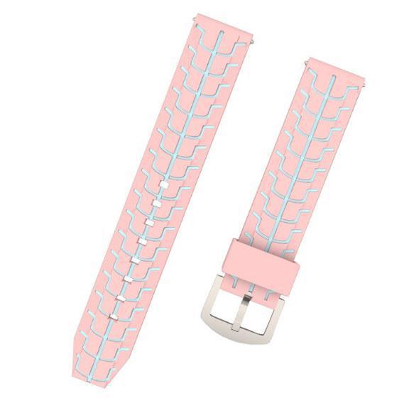 Силіконовий ремінець Primo Splint для годинника Xiaomi Huami Amazfit Sport SmartWatch Pink/Grey (720658985)