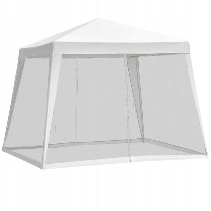 Павільйон садовий 3x3 м Білий (25344995) - фото 4