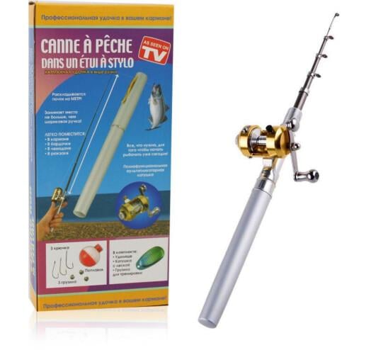 Кишенькова міні-вудка у формі ручки Fishing Rod (150259) - фото 2 Кишенькова міні-вудка у формі ручки Fishing Rod (150259) - фото 2