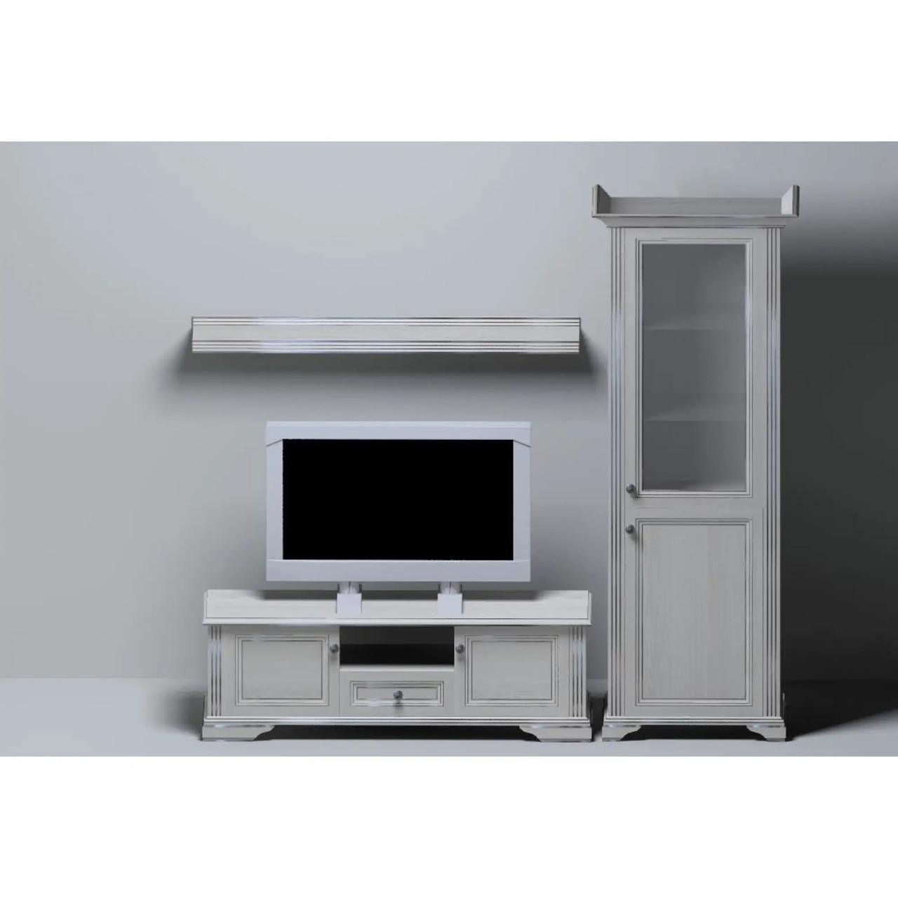 Тумба под телевизор Гербор Уайт RTV160 Ясень снежный/Сосная серебряная (GRB-1388) - фото 5 Тумба под телевизор Гербор Уайт RTV160 Ясень снежный/Сосная серебряная (GRB-1388) - фото 5