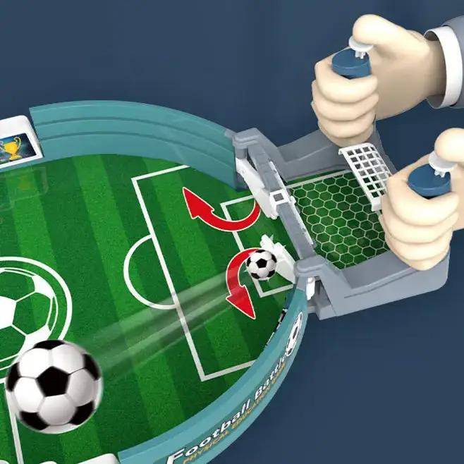 Настільний Футбол дитяча на двох для хлопчиків від 3 років розмір поля 28х57 см - фото 3